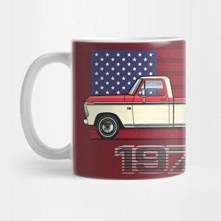 74 Red n Cream Mug